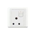 HEE New Classic 15A Round Switched Socket