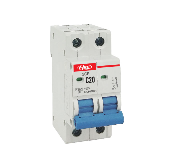 HEE MCB 4.5KA Double Pole