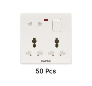 KAPTAI 8-Pin Multi Socket - 2U (50 Pcs)